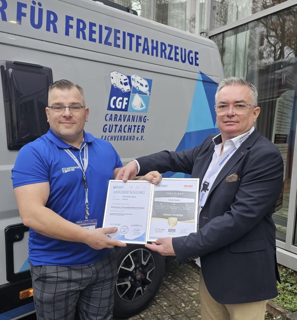 Unabhängiger CGF geprüfter WoMo-Gutachter André Seyer