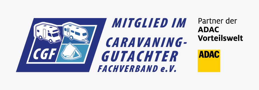 Mitglied im Caravaning Gutachter Fachverband e.V. – Partner der ADAC Vorteilswelt